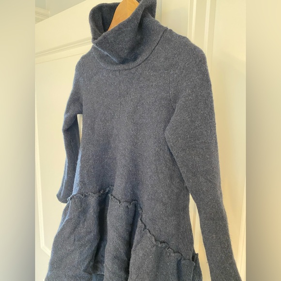 Rare free people twirl sweater tunic - Picture 8 of 10